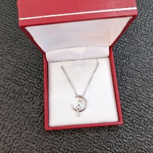 Silver Cat Necklace